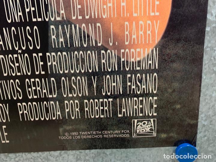 Cine: Rapid Fire. Brandon Lee, Nick Mancuso, Powers Boothe. A&Ntilde;O 1992. POSTER ORIGINAL. - Foto 4