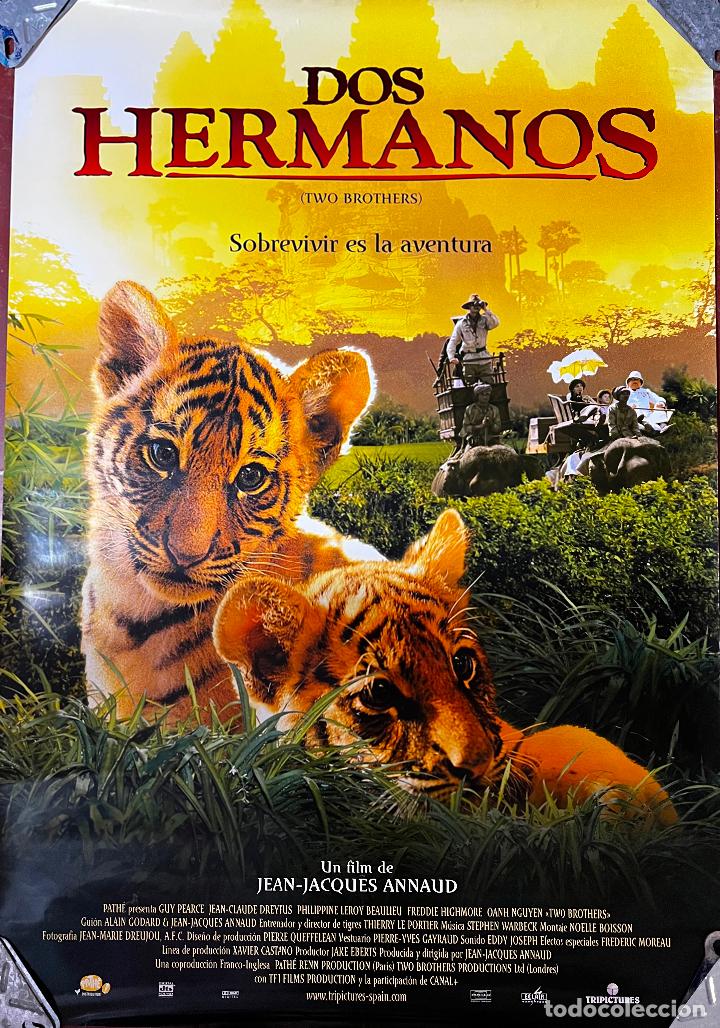 Kino: CARTEL DE CINE ORIGINAL. PEL&Iacute;CULA, DOS HERMANOS. MEDIDAS: 68X98 CM