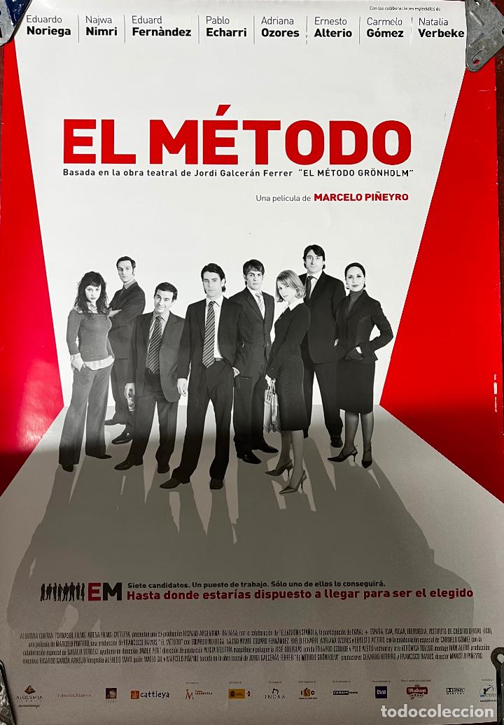 Cin&eacute;ma: CARTEL DE CINE ORIGINAL. PEL&Iacute;CULA, EL METODO. MEDIDAS: 68X98 CM.