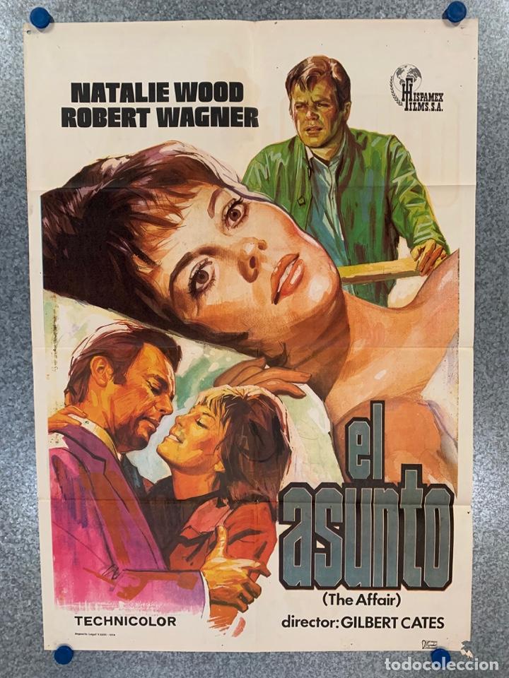 Kino: El asunto (TV). Natalie Wood, Robert Wagner, Bruce Davison, Jamie Smith-J. A&Ntilde;O 1974. POSTER ORIGINAL