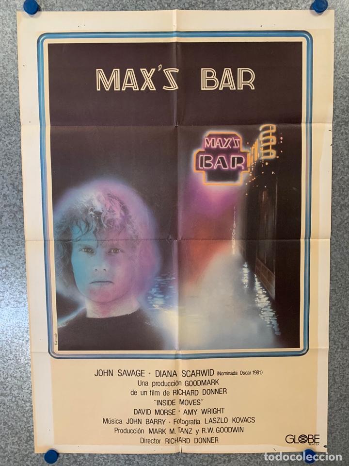Kino: Max's Bar. John Savage, David Morse, Diana Scarwid, Amy Wright, Tony Burton. POSTER ORIGINAL