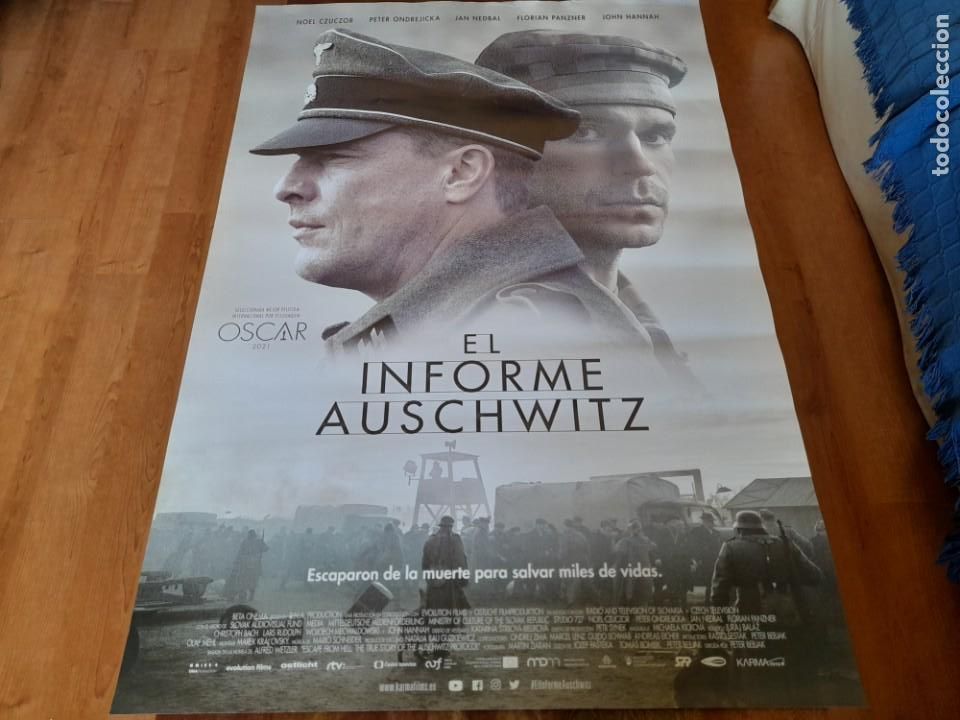 Cine: El informe Auschwitz - No&euml;l Czuczor, Peter Ondrejicka - Poster original Karma 2021