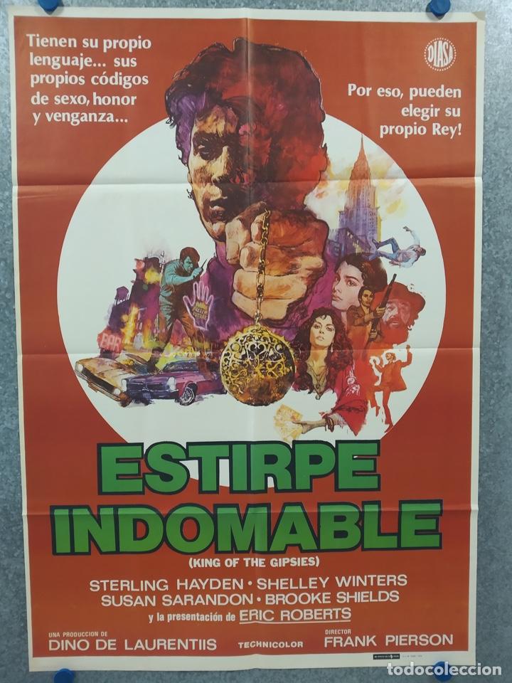 Kino: Estirpe indomable. Sterling Hayden, Shelley Winters, Susan Sarandon. A&Ntilde;O 1979. POSTER ORIGINAL.