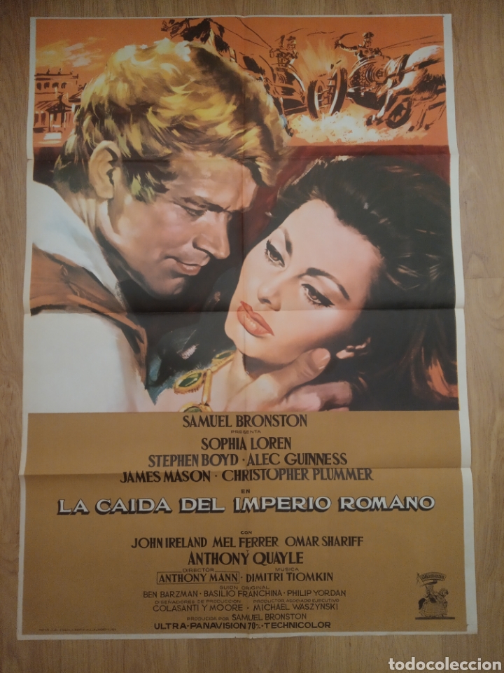 La ca&iacute;da del imperio romano. Sof&iacute;a Loren