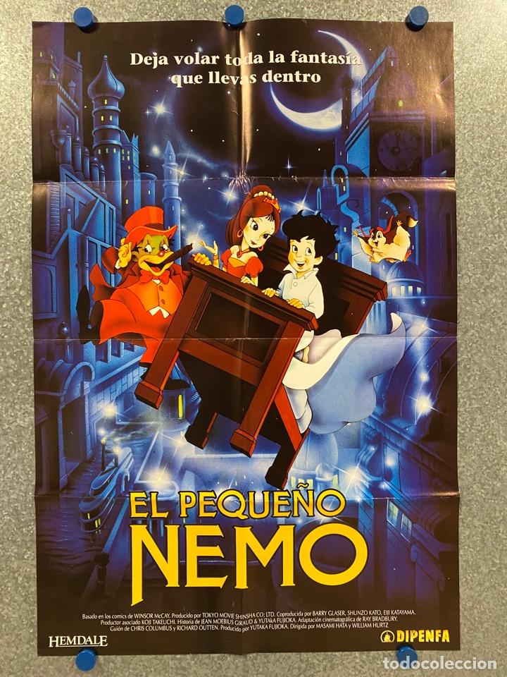 Cinema: El peque&ntilde;o Nemo. Chris Columbus, Richard Outten. POSTER ORIGINAL.
