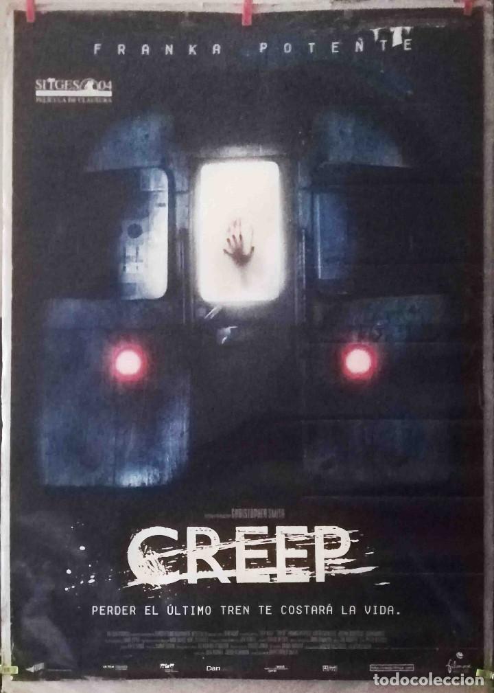 Cine: P&oacute;ster Creep. 68x98 cms. - Foto 1