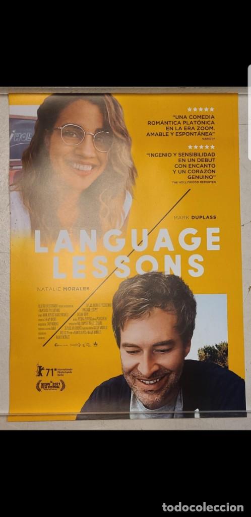 Cinema: Poster pelicula cine LANGUAGE LESSONS