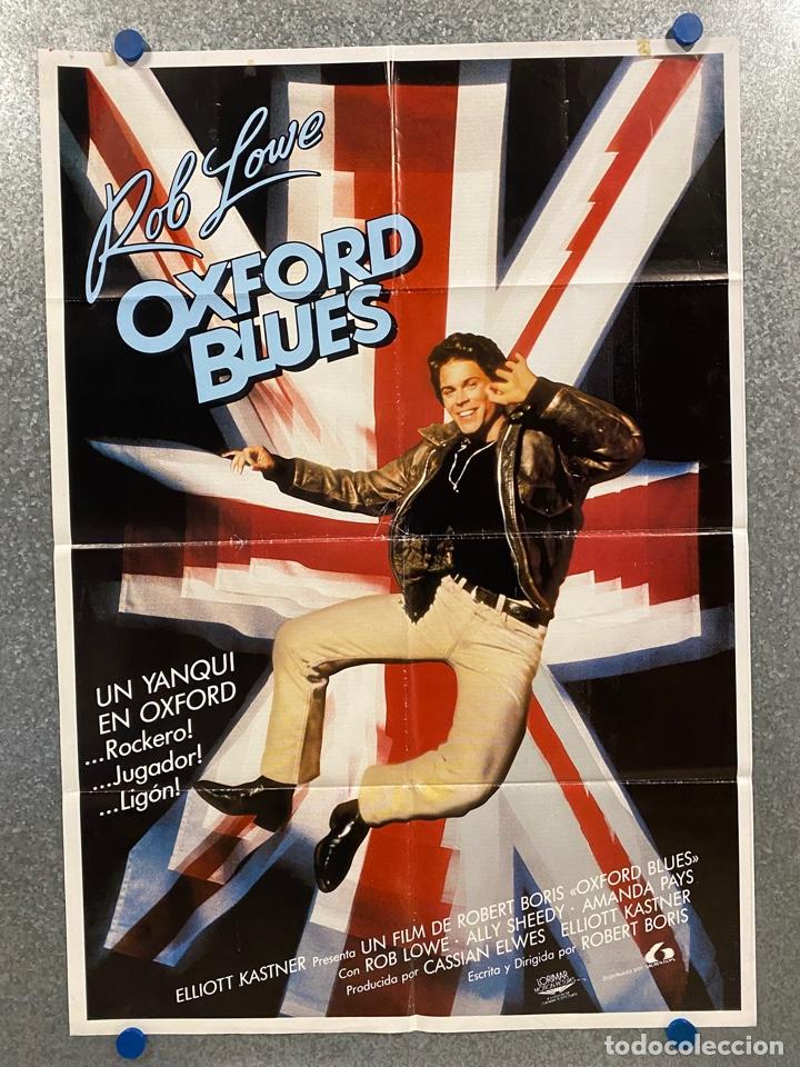 Kino: Oxford Blues. Rob Lowe, Ally Sheedy, Amanda Pays, Julian Sands, Julian Firth. POSTER ORIGINAL.
