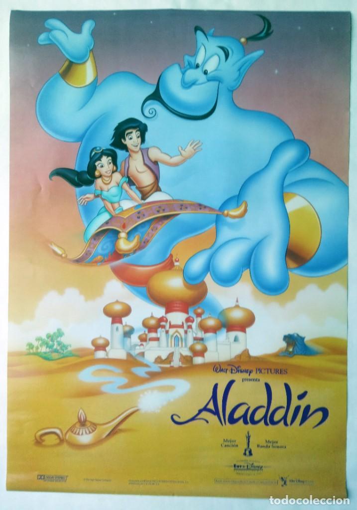 Cine: ALADD&Iacute;N. P&Oacute;STER 68,5 X 98 cms. - Foto 1
