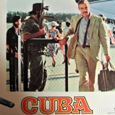 Cine: CUBA 1979 SEAN CONNERY (ESCENA DE LA PELICULA) CARTEL ORIGINAL DE CINE. Lote 325675313