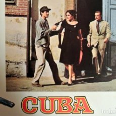 Cine: CUBA 1979 SEAN CONNERY (ESCENA DE LA PELICULA) CARTEL ORIGINAL DE CINE. Lote 325675853