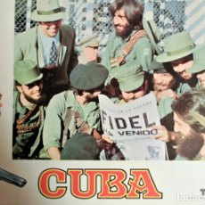 Cine: CUBA 1979 SEAN CONNERY (ESCENA DE LA PELICULA) CARTEL ORIGINAL DE CINE. Lote 325675888