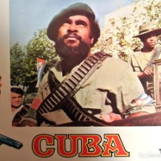 Cine: CUBA 1979 SEAN CONNERY (ESCENA DE LA PELICULA) CARTEL ORIGINAL DE CINE. Lote 325675948