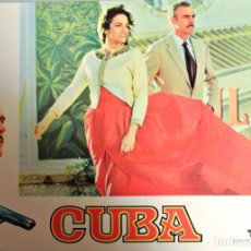 Cine: CUBA 1979 SEAN CONNERY (ESCENA DE LA PELICULA) CARTEL ORIGINAL DE CINE. Lote 325676003