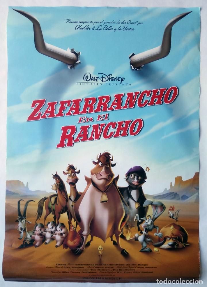 Cinema: ZAFARRANCHO EN EL RANCHO. ANIMACI&Oacute;N. P&Oacute;STER 68,5 X 98,5 cms.