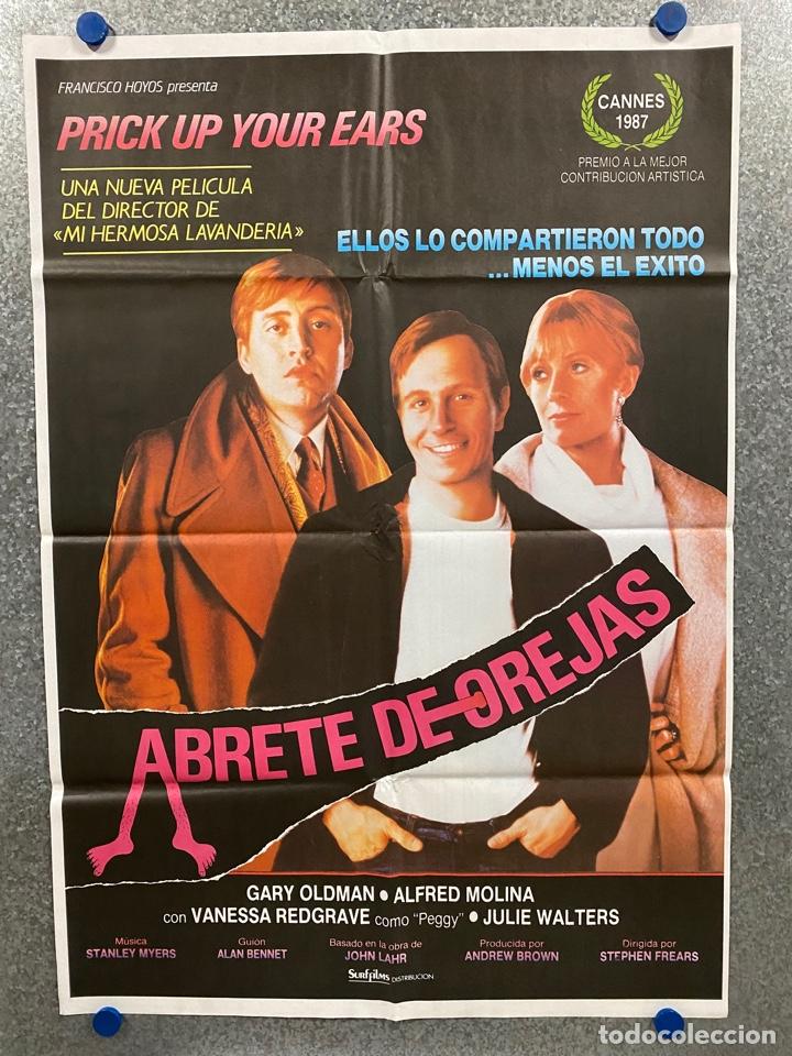 Kino: &Aacute;brete de orejas. Gary Oldman, Alfred Molina, Vanessa Redgrave, Wallace Shawn. POSTER ORIGINAL