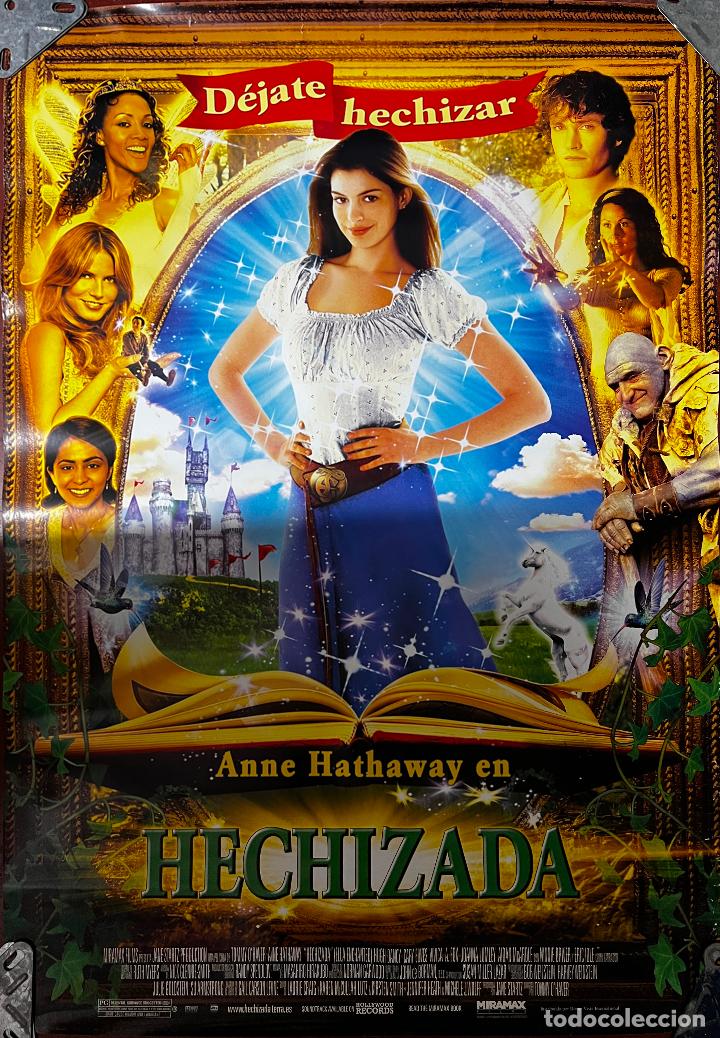 Cinema: CARTEL DE CINE ORIGINAL. PEL&Iacute;CULA, HECHIZADA, DEJATE HECHIZAR. MEDIDAS: 68X98 CM.