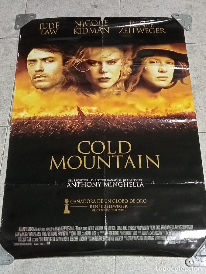 Cinema: CARTEL DE CINE. ORIGINAL. COLD MOUNTAIN. JUDE LAW, NICOLE KIDMAN. 70 X 100 CM. VER