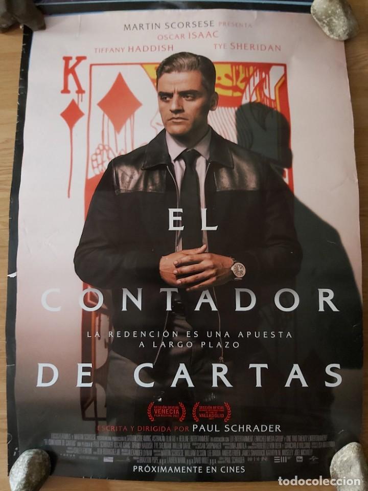 Cinema: El contador de cartas - aprox 70x100 Cartel ORIGINAL Cine (L101)