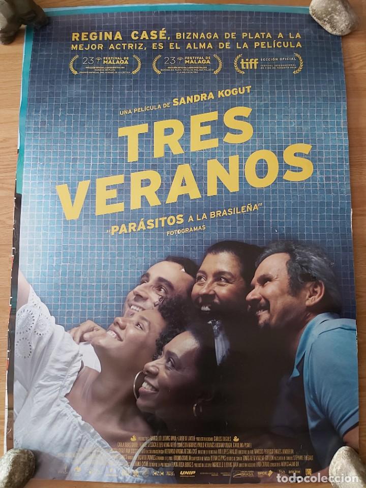 Cinema: Tres veranos - aprox 70x100 Cartel ORIGINAL Cine (L101)