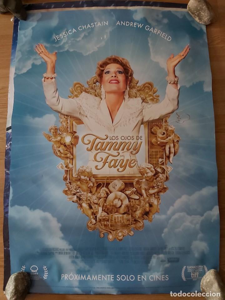 Cinema: Los ojos de Tammy Faye - aprox 70x100 Cartel ORIGINAL Cine (L101)