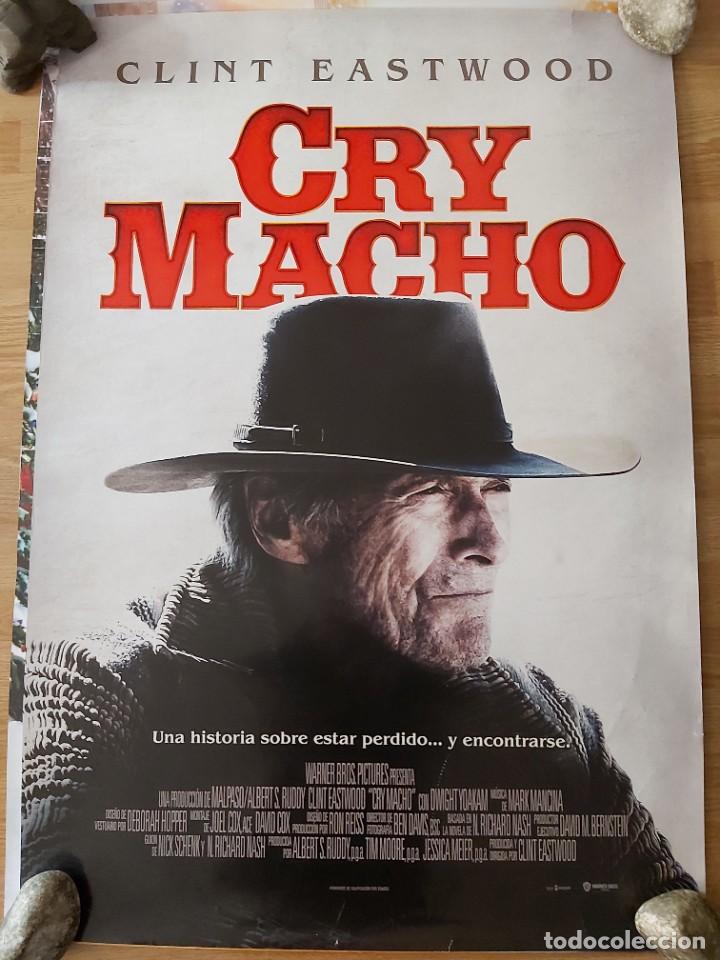 Cinema: Cry macho - aprox 70x100 Cartel ORIGINAL Cine (L102)