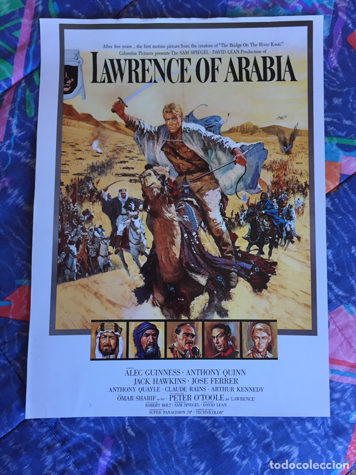 Cine: P&Oacute;STER LAWRENCE DE ARABIA - Foto 1