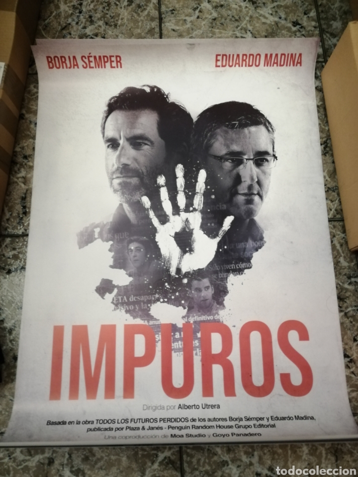 Cine: Poster Original Impuros 100x70 - Foto 1