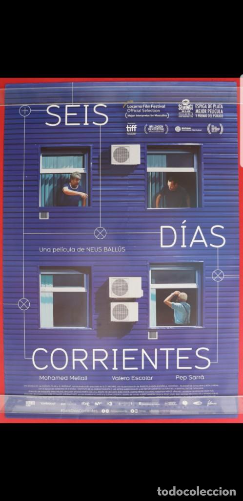 Cine: Poster Seis dias corrientes - Foto 1