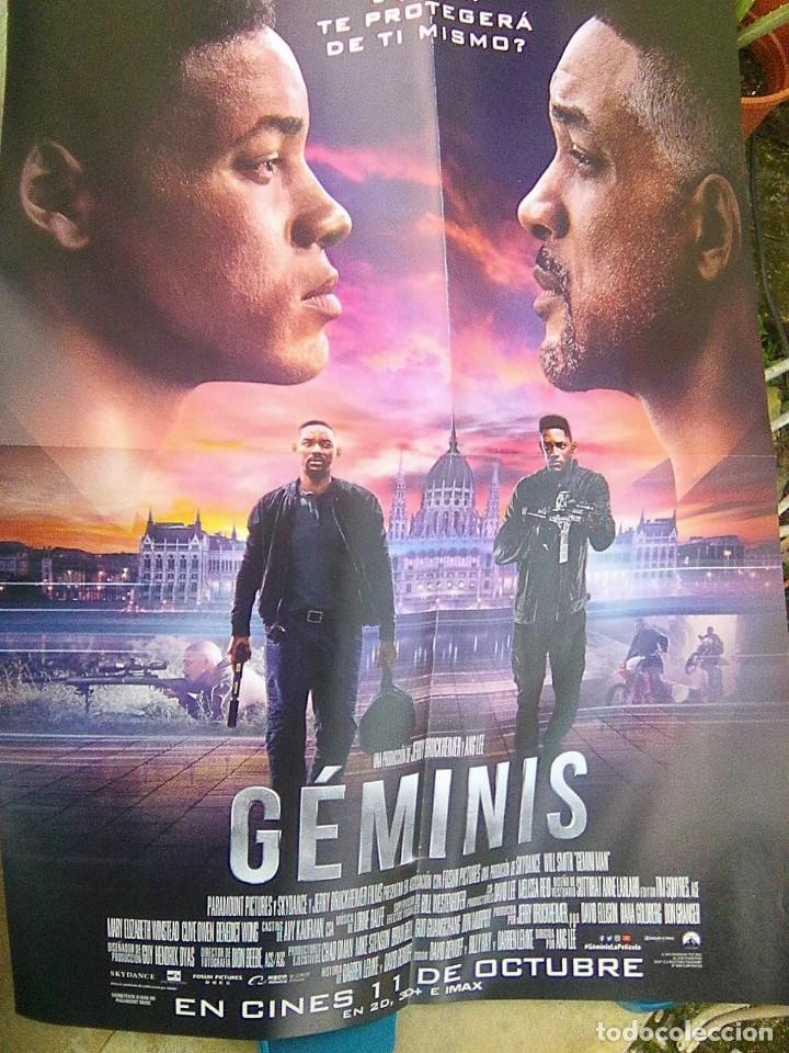 Cine: Geminis + Friends - poster reversible A2 - Will Smith - Foto 1
