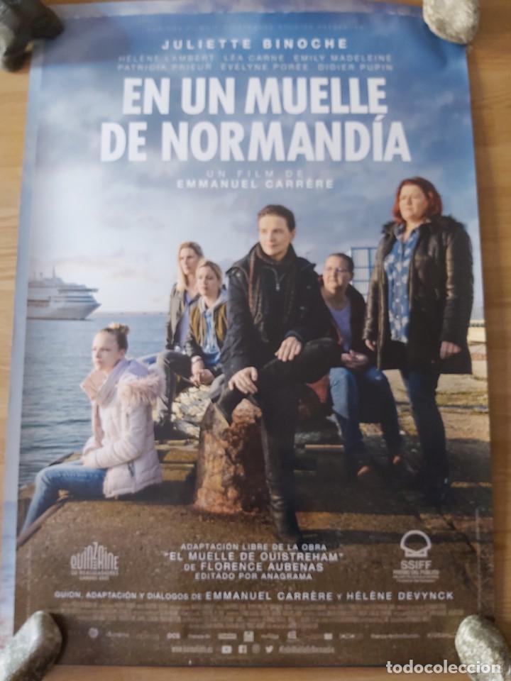 Cinema: En un muelle de Normandia - aprox 70x100 Cartel ORIGINAL Cine (L104)