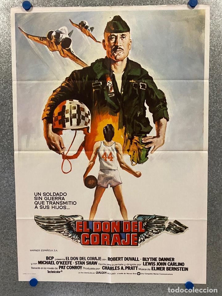 Cinema: El gran Santini (El don del coraje). Robert Duvall, Blythe Danner. A&Ntilde;O 1980. POSTER ORIGINAL.