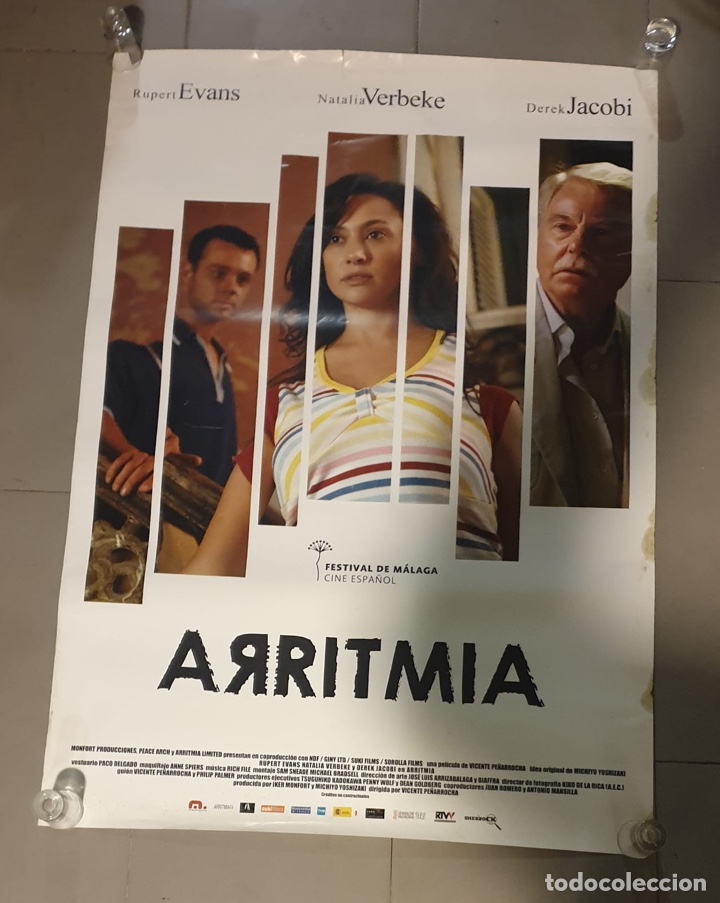 Cine: CARTEL ORIGINAL &ldquo;ARRITMIA &ldquo; - Foto 1
