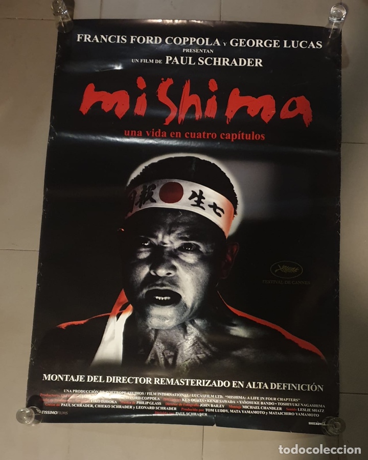 Cine: CARTEL ORIGINAL DE MISHIMA - Foto 1