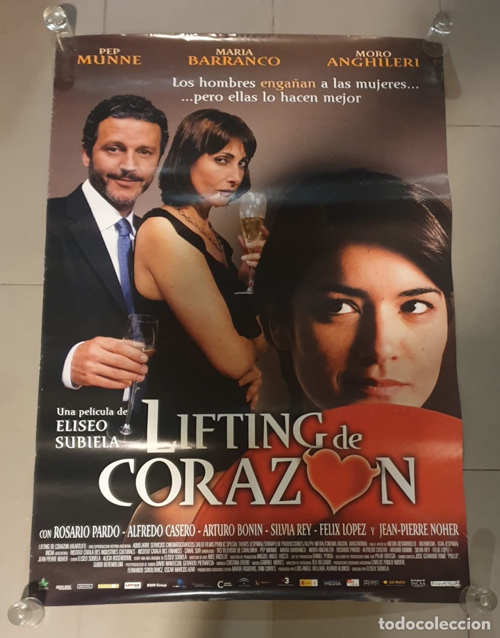 Cine: CARTEL ORIGINAL DE LIFTING DE CORAZON - Foto 1
