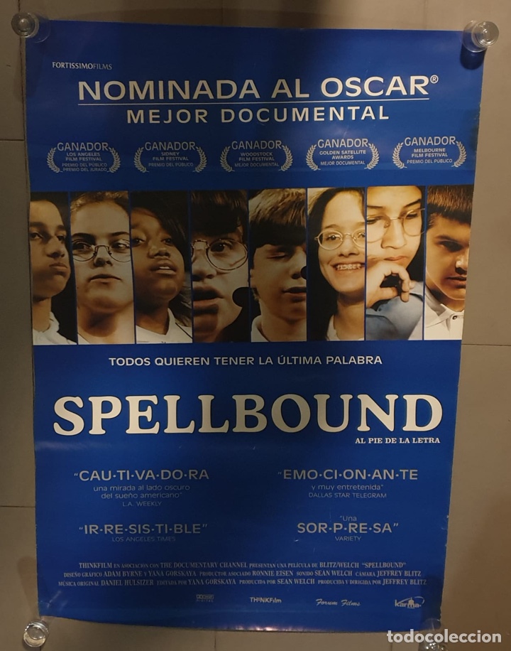 Cine: CARTEL ORIGINAL DE SPELLBOUD - Foto 1