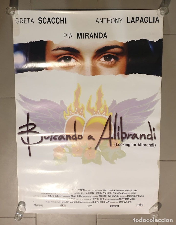 Cinema: CARTEL ORIGINAL DE BUSCANDO A ALIBRANDI