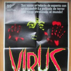 Cine: CARTEL CINE, VIRUS, JOHN SAXON, RAMIRO OLIVEROS, 1980, C719