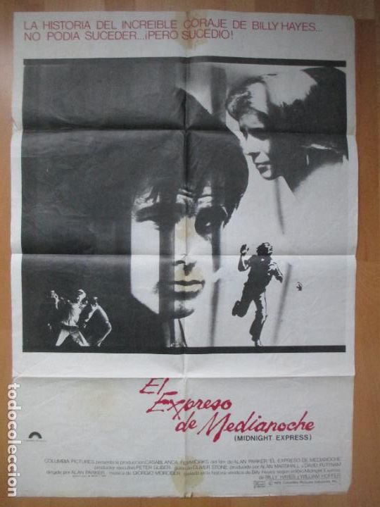 Cinema: CARTEL CINE EL EXPRESO DE MEDIANOCHE ALAN PARKER 1978 C1295