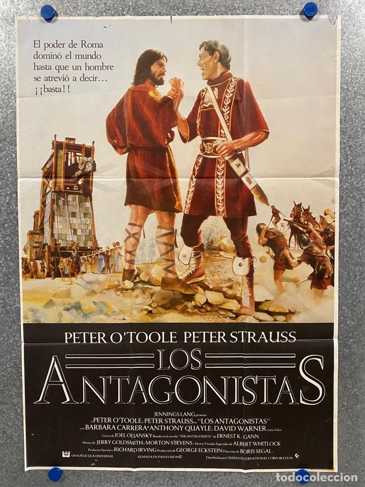 Cinema: MASADA, LOS ANTAGONISTAS. BARBARA CARRERA, ANTHONY QUAYLE, DAVID WARNER. A&Ntilde;O 1981. POSTER ORIGINAL.