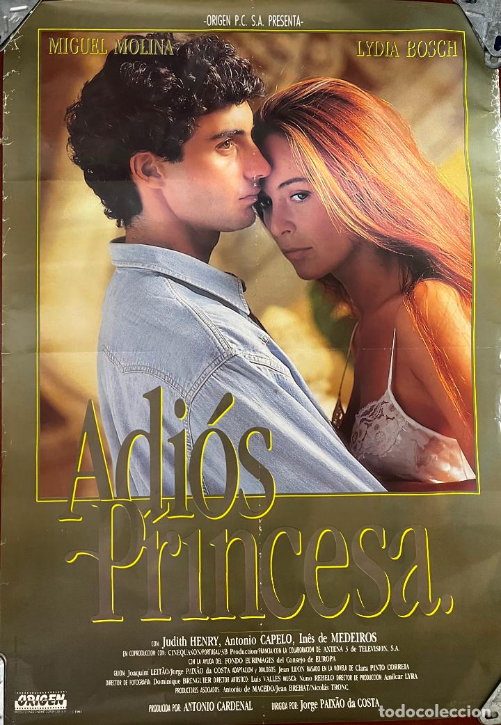Cinema: CARTEL DE CINE ORIGINAL. PELICULA, ADIOS PRINCESA, MIGUEL MOLINA. MEDIDAS: 68X97 CM