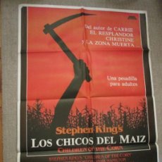 Cine: LOS CHICOS DEL MAÍZ, DE STEPHEN KING, CON PETER HORTON Y LINDA HAMILTON, DE FRITZ KIERSCH, TERROR. Lote 401418374