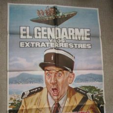 Cine: EL GENDARME Y LOS EXTRATERRESTRES, LOUIS DE FUNES, DE JEAN GIRAULT, 1979. Lote 335077973