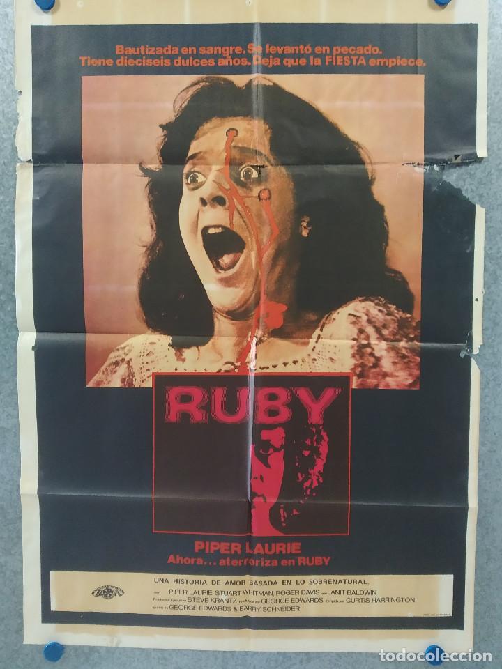 Cine: RUBY. POSTER ORIGINAL - Foto 1