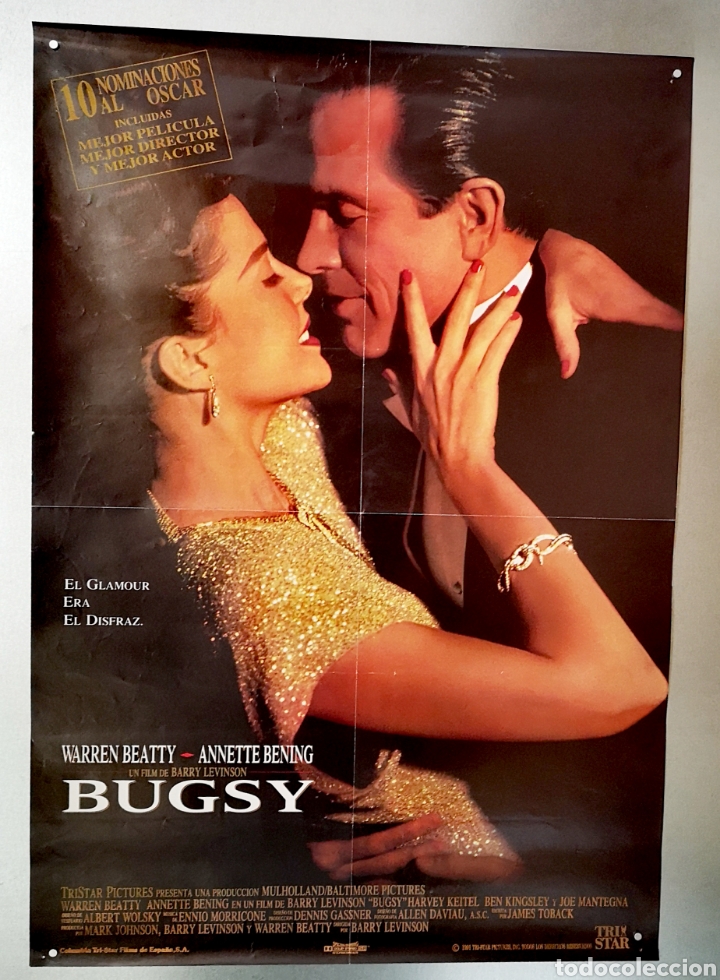 Cinema: BUGSY - 1991 - TAMA&Ntilde;O 59 X 41