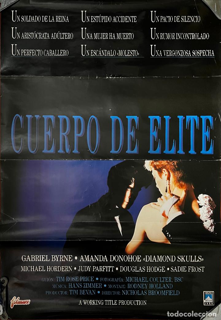 Cinema: CARTEL DE CINE ORIGINAL. PELICULA, CUERPO DE ELITE, GABRIEL BYRNE. MEDIDAS: 98X68 CM.