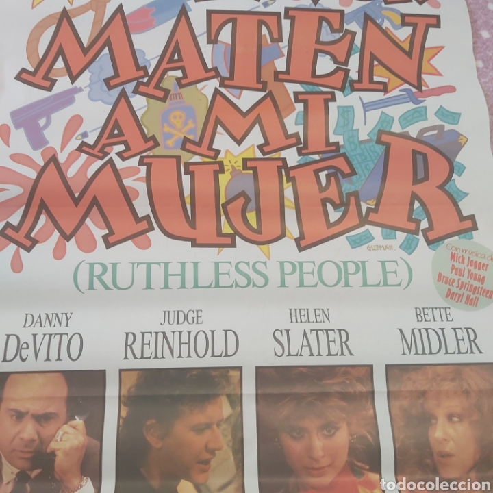 Cinema: Cartel de cine.MATEN A MI MUJER.