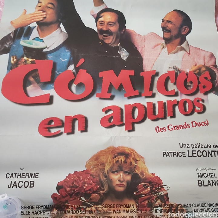 Cinema: Cartel de cine de.COMICOS EN APUROS.