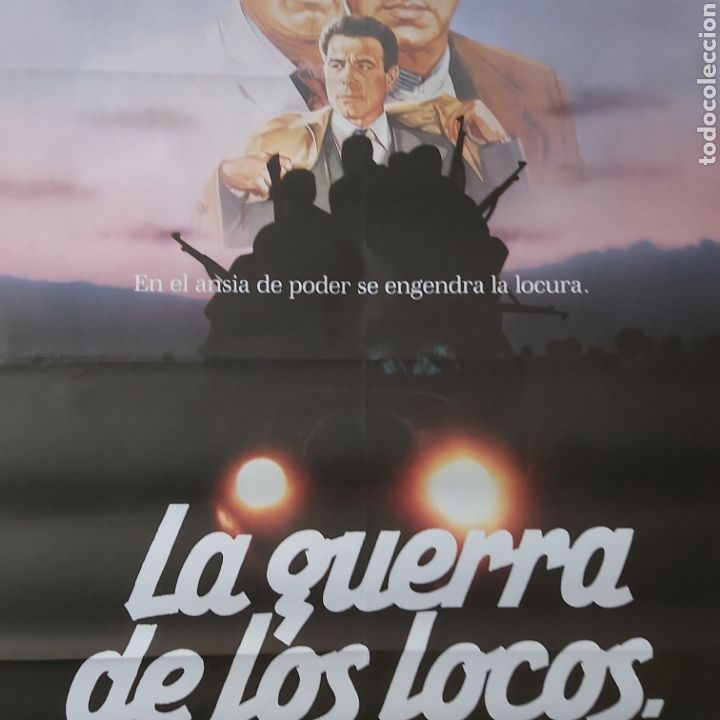 Cine: Cartel de cine.LA GUERRA DE LOS LOCOS.