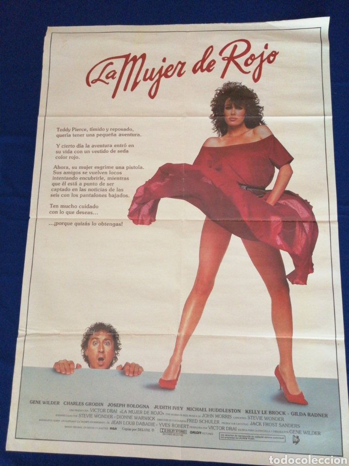 Cine: LA MUJER DE ROJO poster - Foto 1